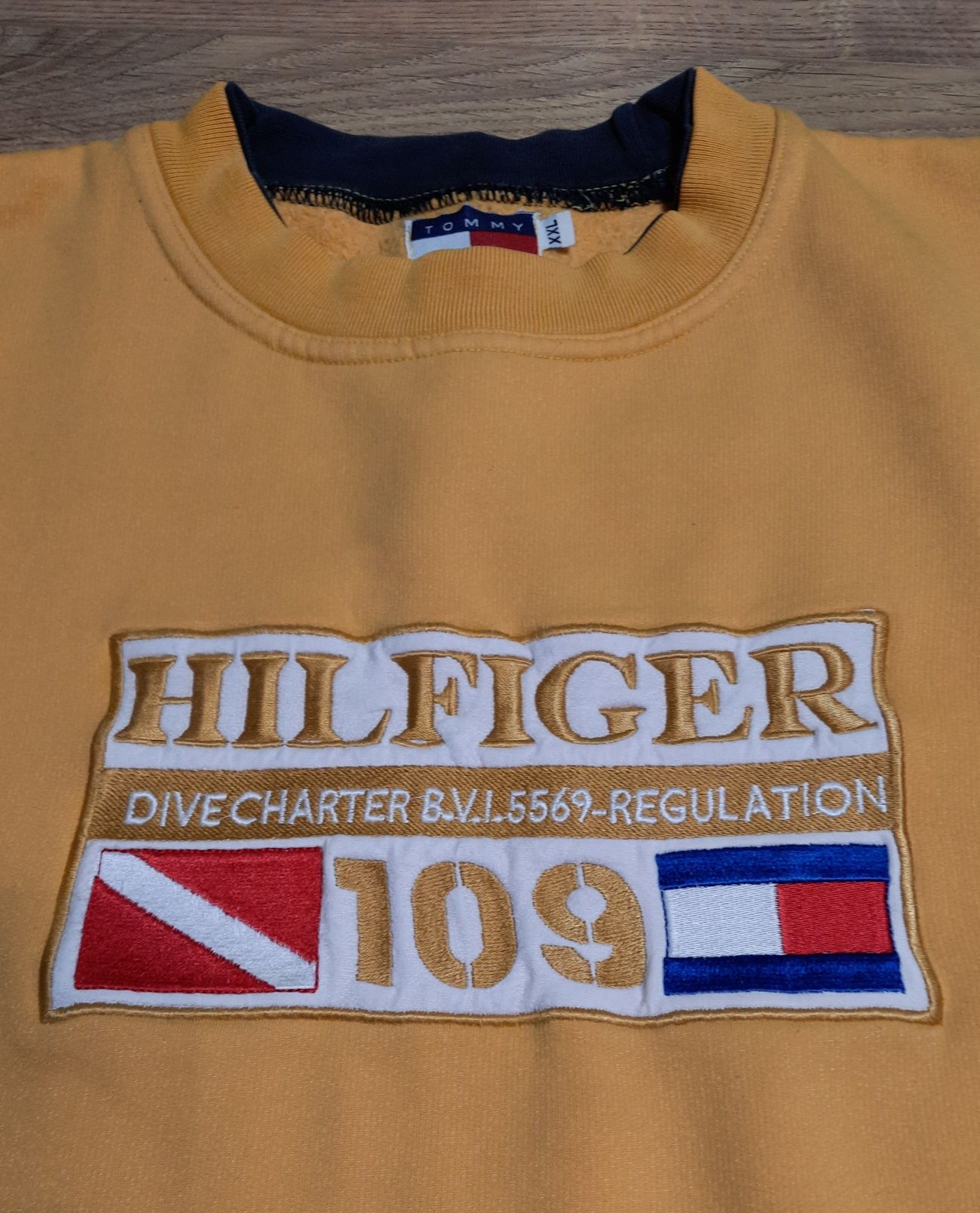 Bluza Tommy Hilfiger XXL Żółta