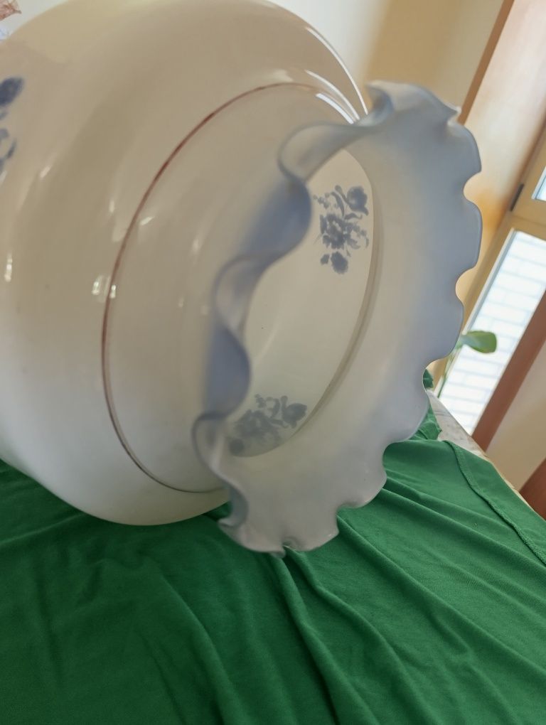 Cúpula em vidro para candeeiro suspenso