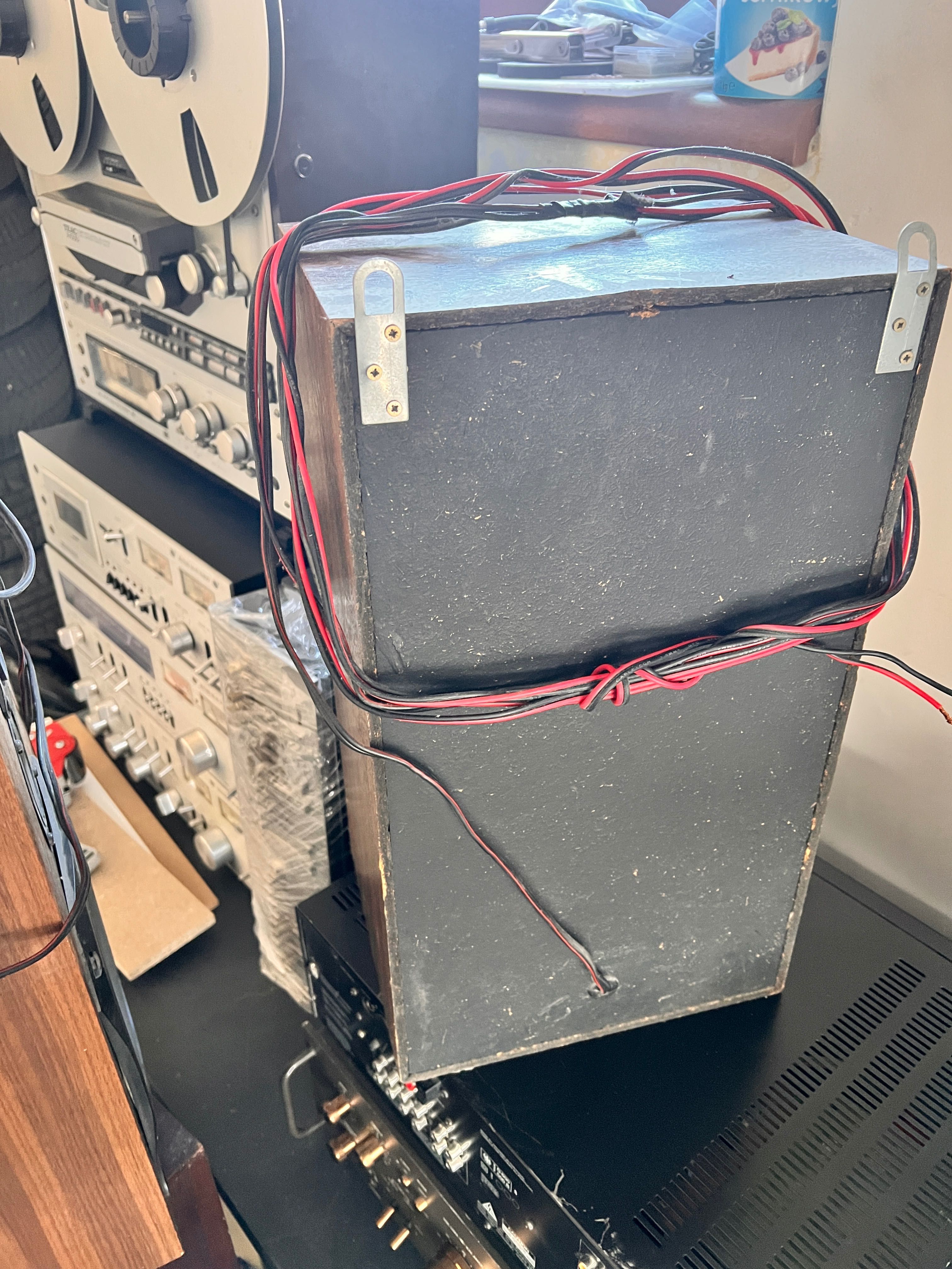 Kolumny Unitra hi-fi po wymianie głośników