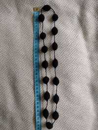 Naszyjnik szydelkowy z włóczki handmade