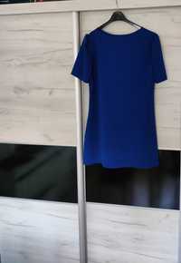 Sukienka Elegancka Niebieska XL