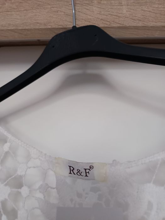 Koronkowa narzutka kardigan boho