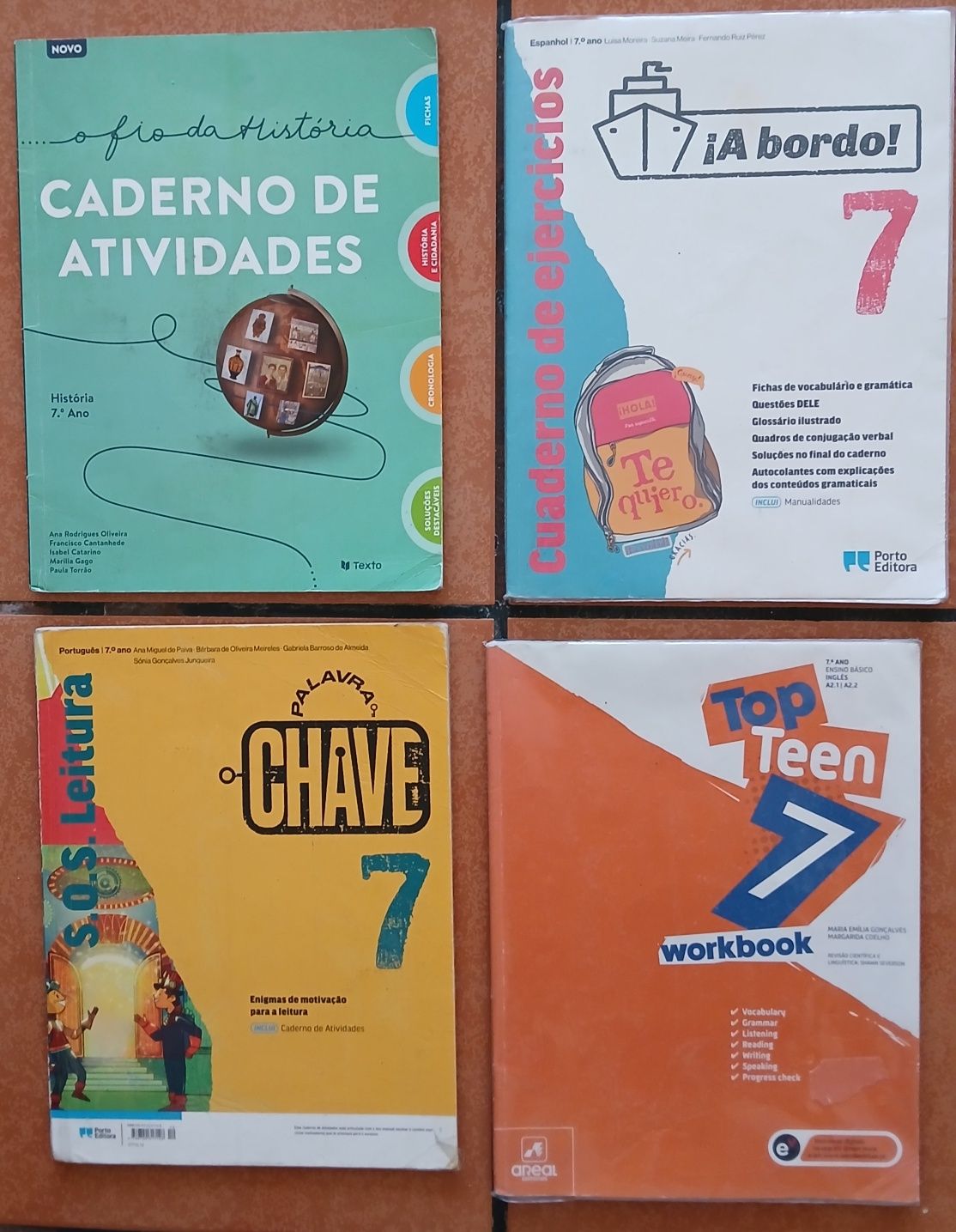 Cadernos de atividades 7 ano