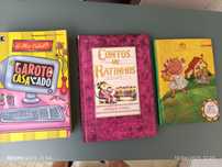 Vários livros leitura