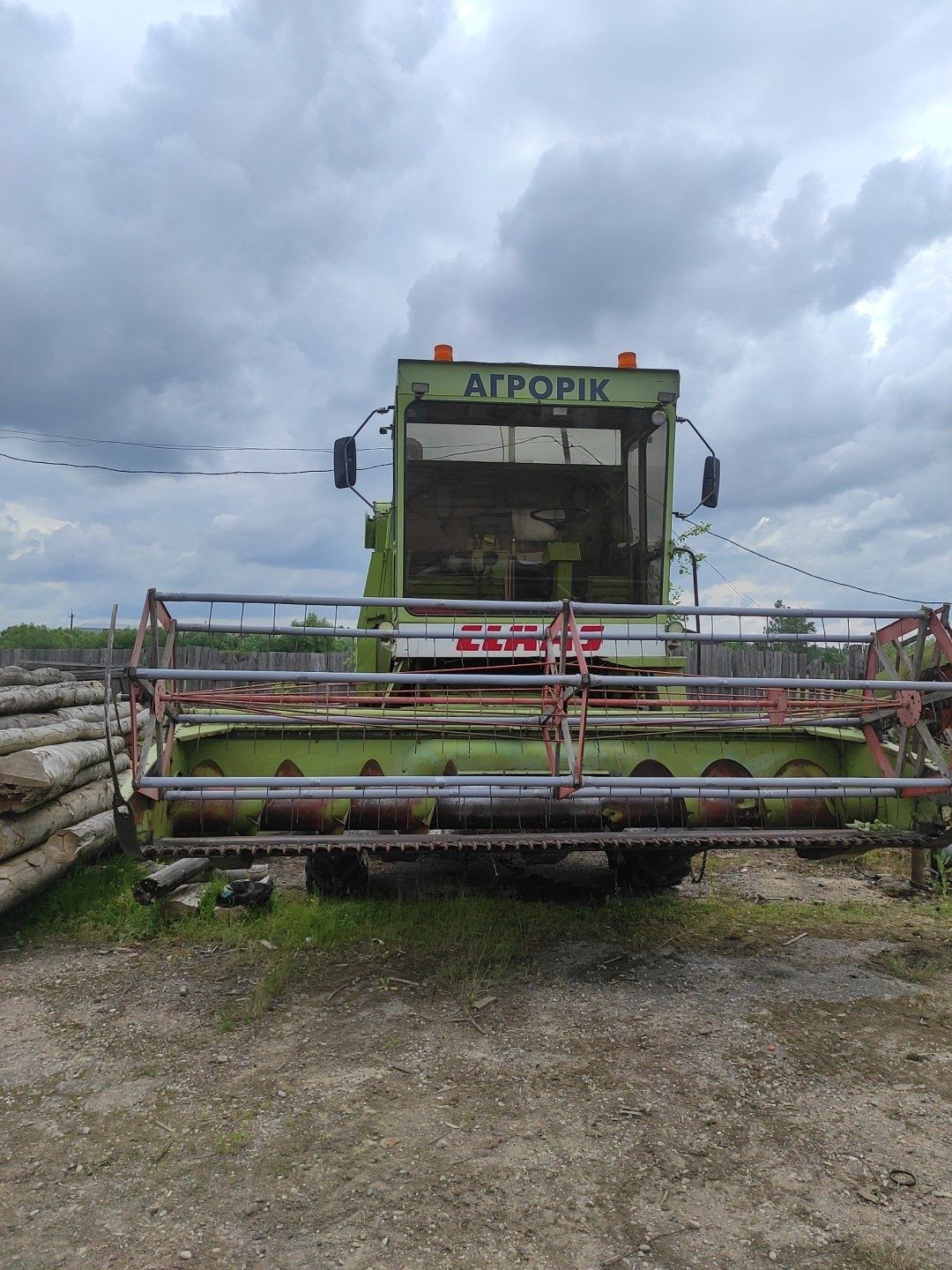 Комбайн Claas Mercator 75