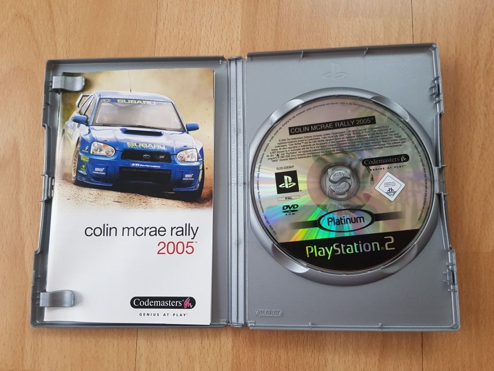 Gra Wyścigowa Colin Mcrae Raily 2005 na ps2
