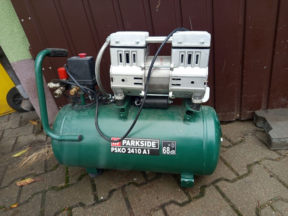 Bezolejowy kompresor parkside psko 2410 a1