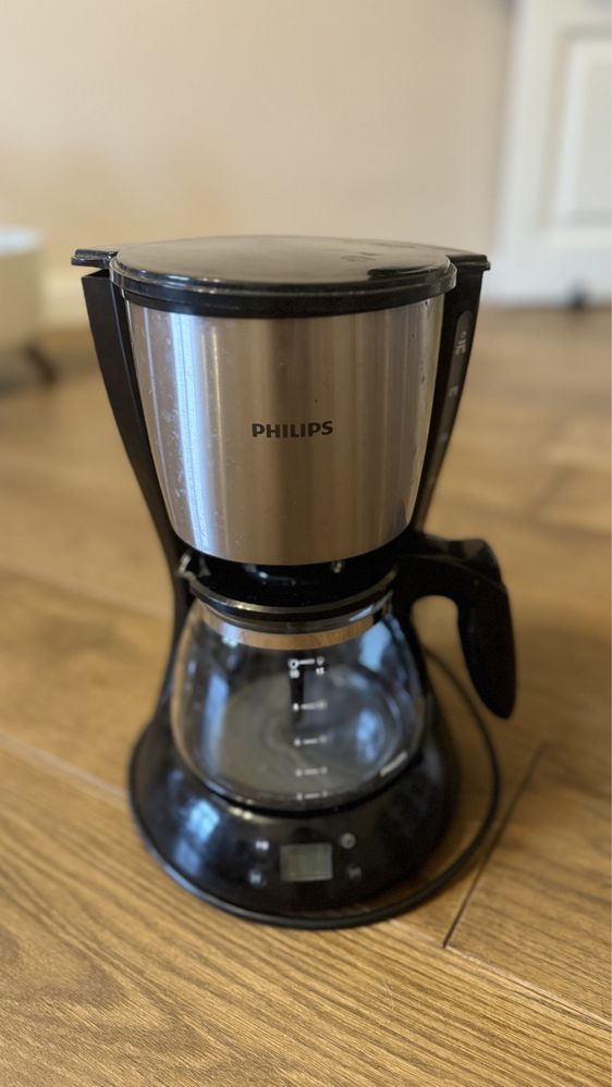 Кофеварка капельная Philips HD7459/20 + многоразовый фильтр