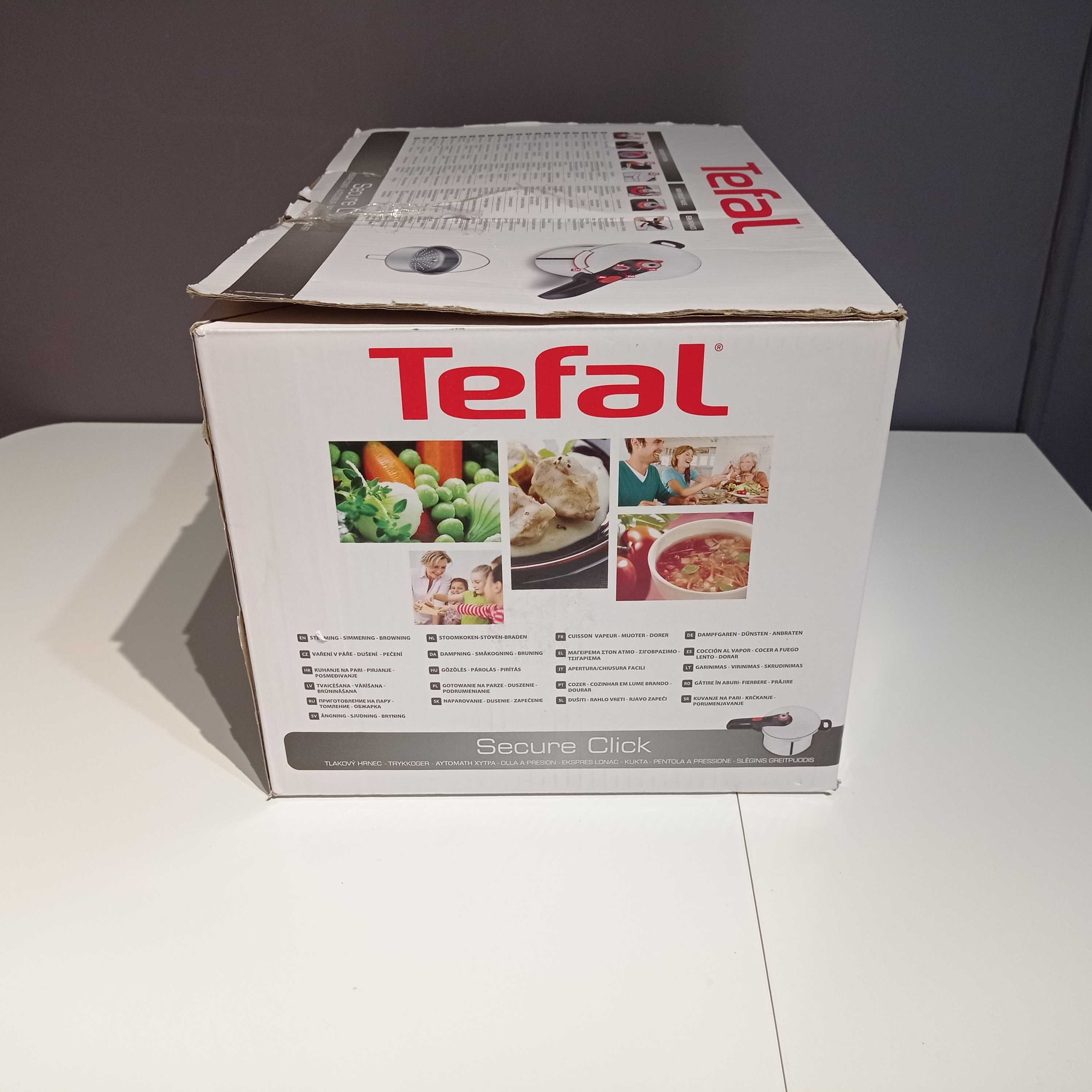 Szybkowar Tefal secure click 6 l