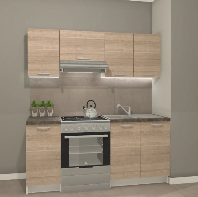 Meble kuchenne dąb sonoma