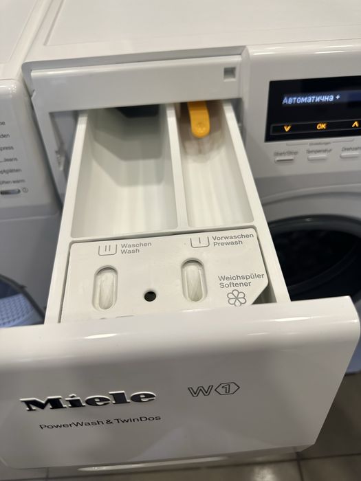Комплект Miele: TKG450WP + WKH130WPS(Німеччина)ПАР.PowerWash.Стан.Ціна