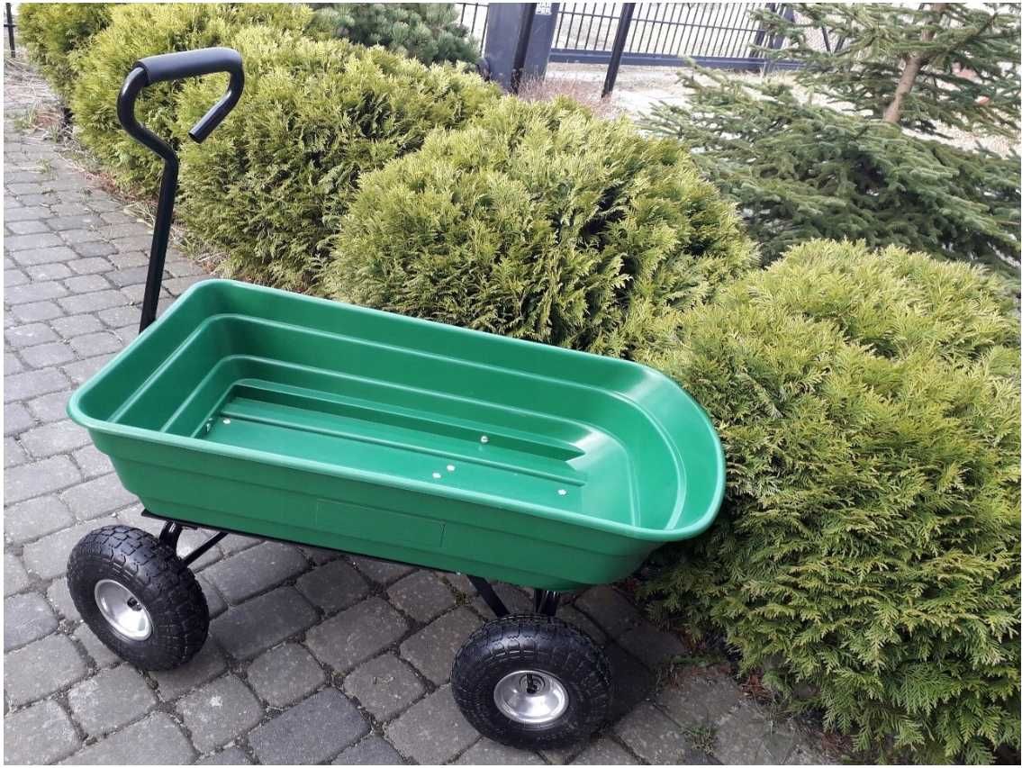 Wywrotka Ogrodowa 52L z Rączką Wózek Transportowy DC1 - (Wyprzedaż)