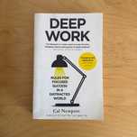 Deep Work, de Cal Newport (Inglês)