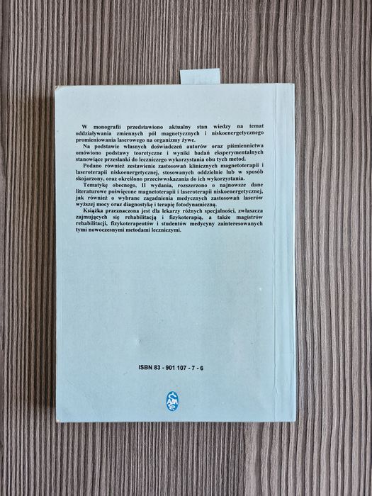 5994. "Magnetoterapia, laseroterapia" Aleksander Sieroń