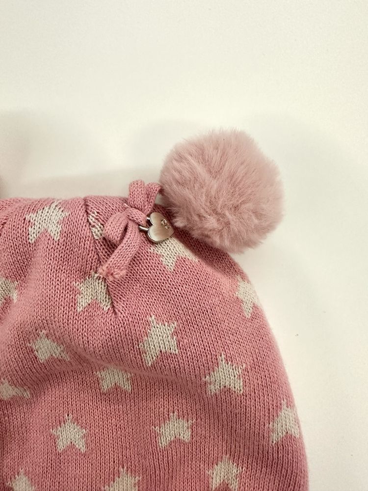Gorro e Luvas de Bebé 6 meses Mayoral