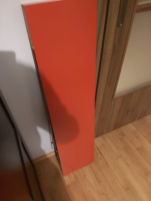 Półka ścienna LACK IKEA czerwona 110x26