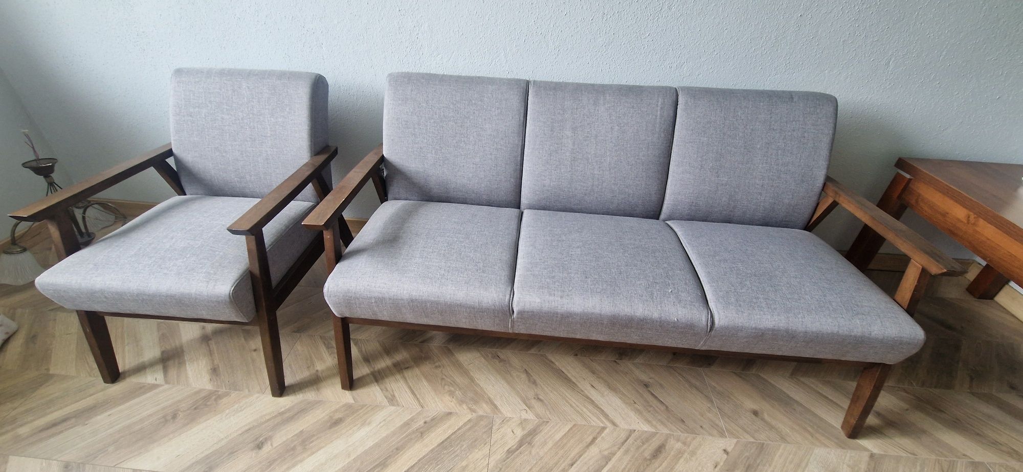 Zestaw mebli sofa i fotel