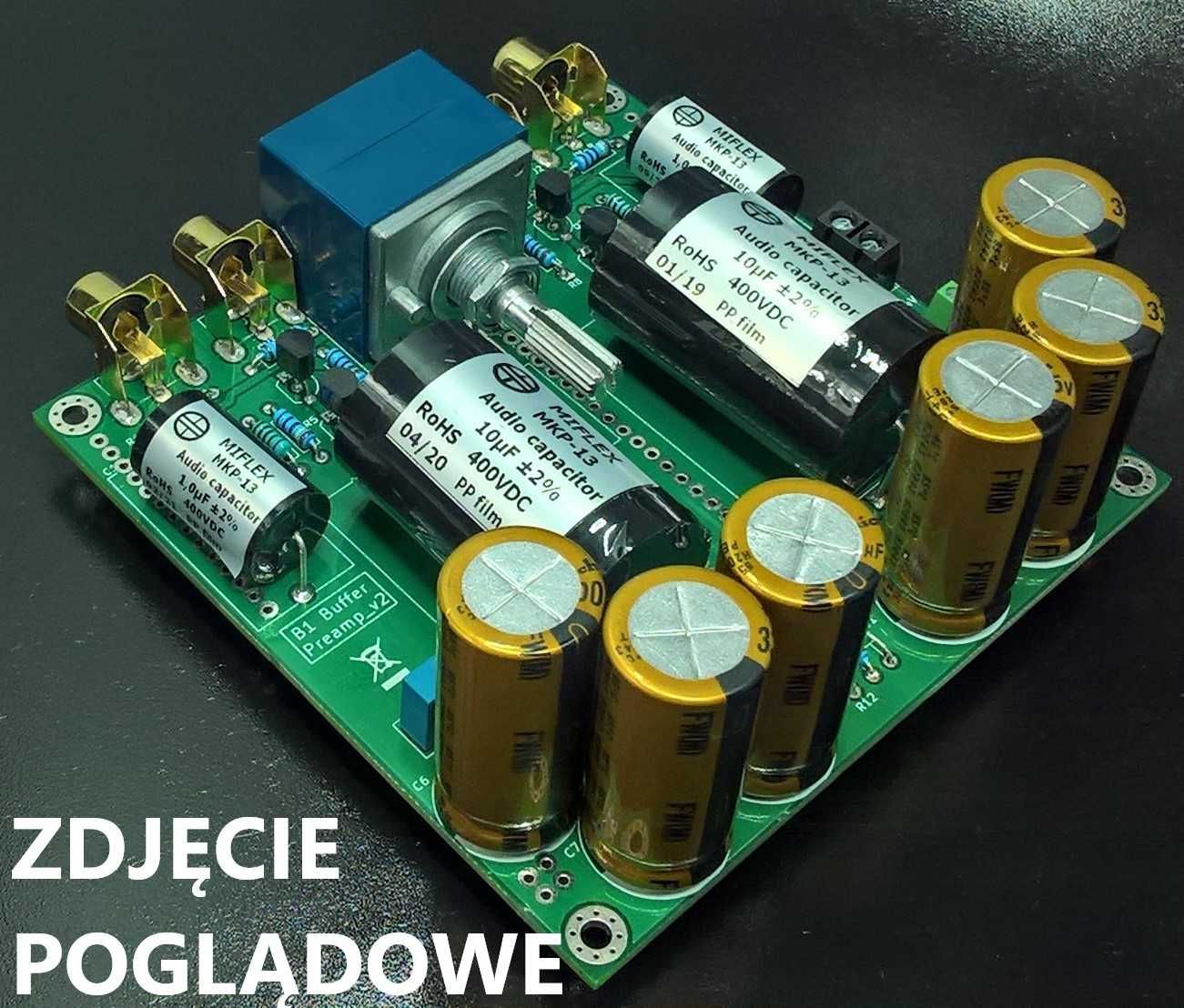Płytka pcb - przedwzmacniacz Nelson Pass klon