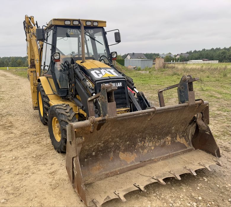 Cat 428c koparko ładowarka caterpillar 428c