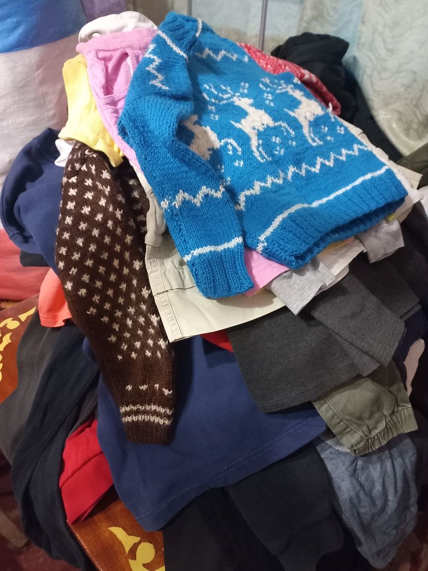 Продамо залишки одним мішком вживаний одяг, секонд