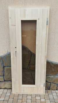 Drzwi do sauny ogrodowej lub wewnętrznej