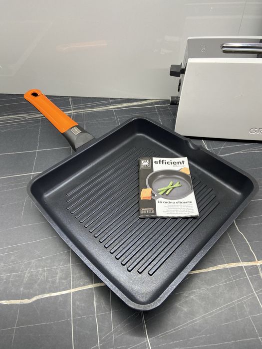 Преміум Гриль сковорідка BRA Efficient Іспанія 28 см універсальний