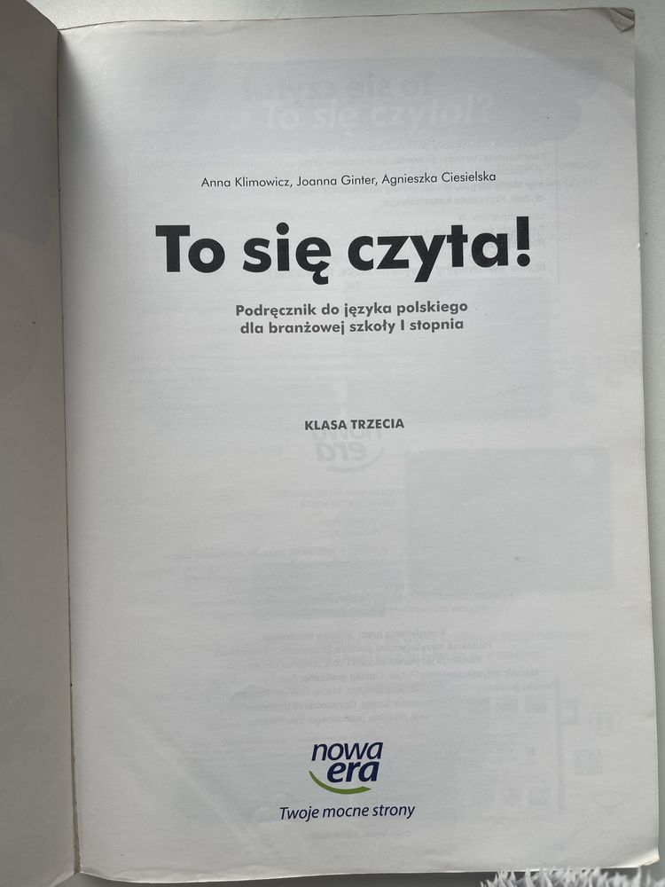 To się czyta 3 podręcznik