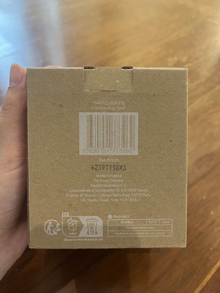 Copo Nespresso Vertuo Mug