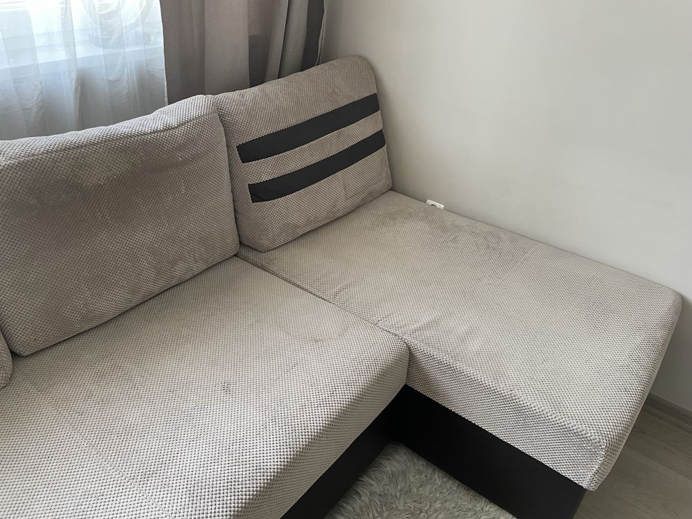 Narożnik z funkcją spania