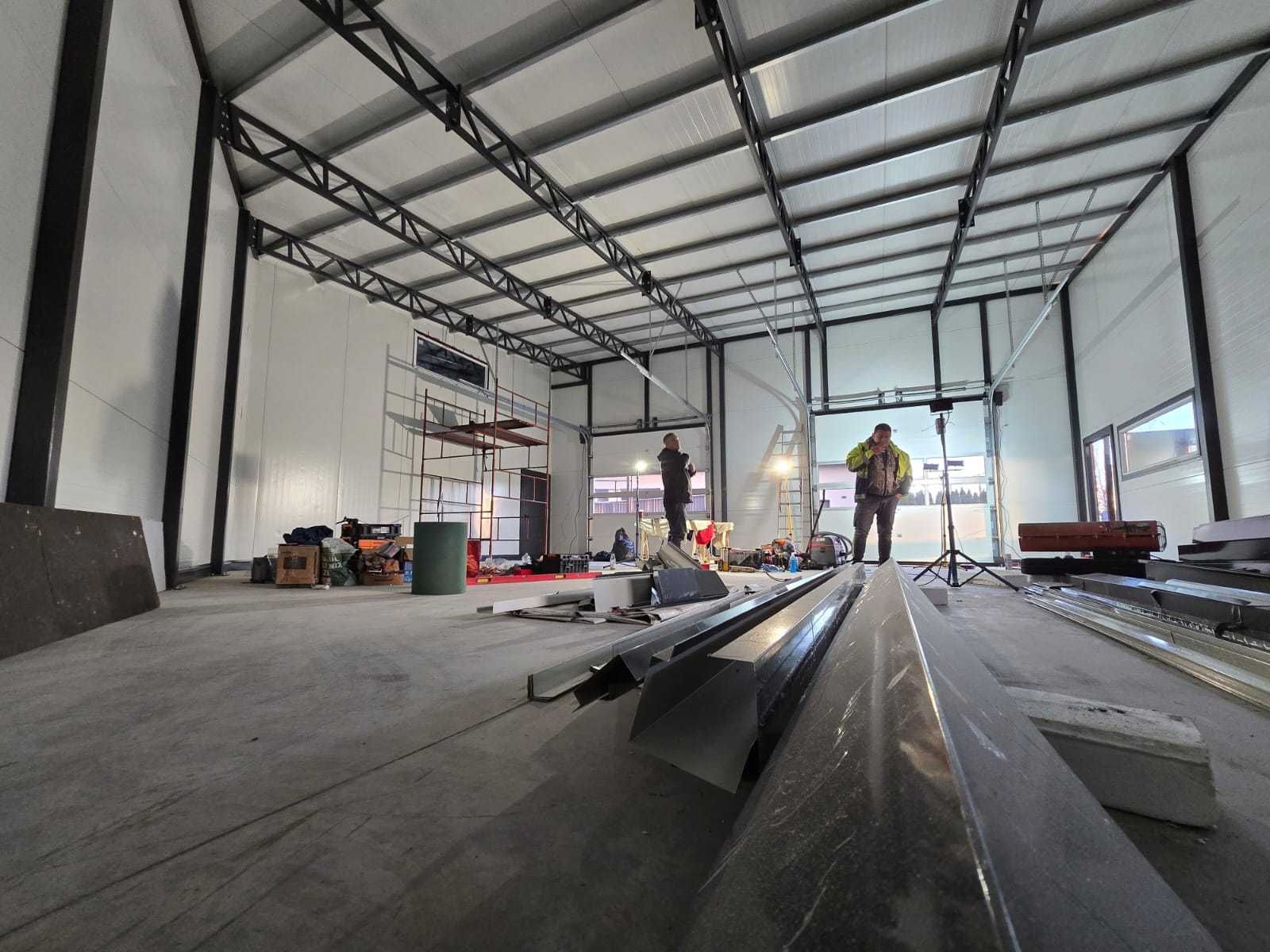 Hala 200m2 Płyta Obornicka Warstwowa PIR 10cm +projekt