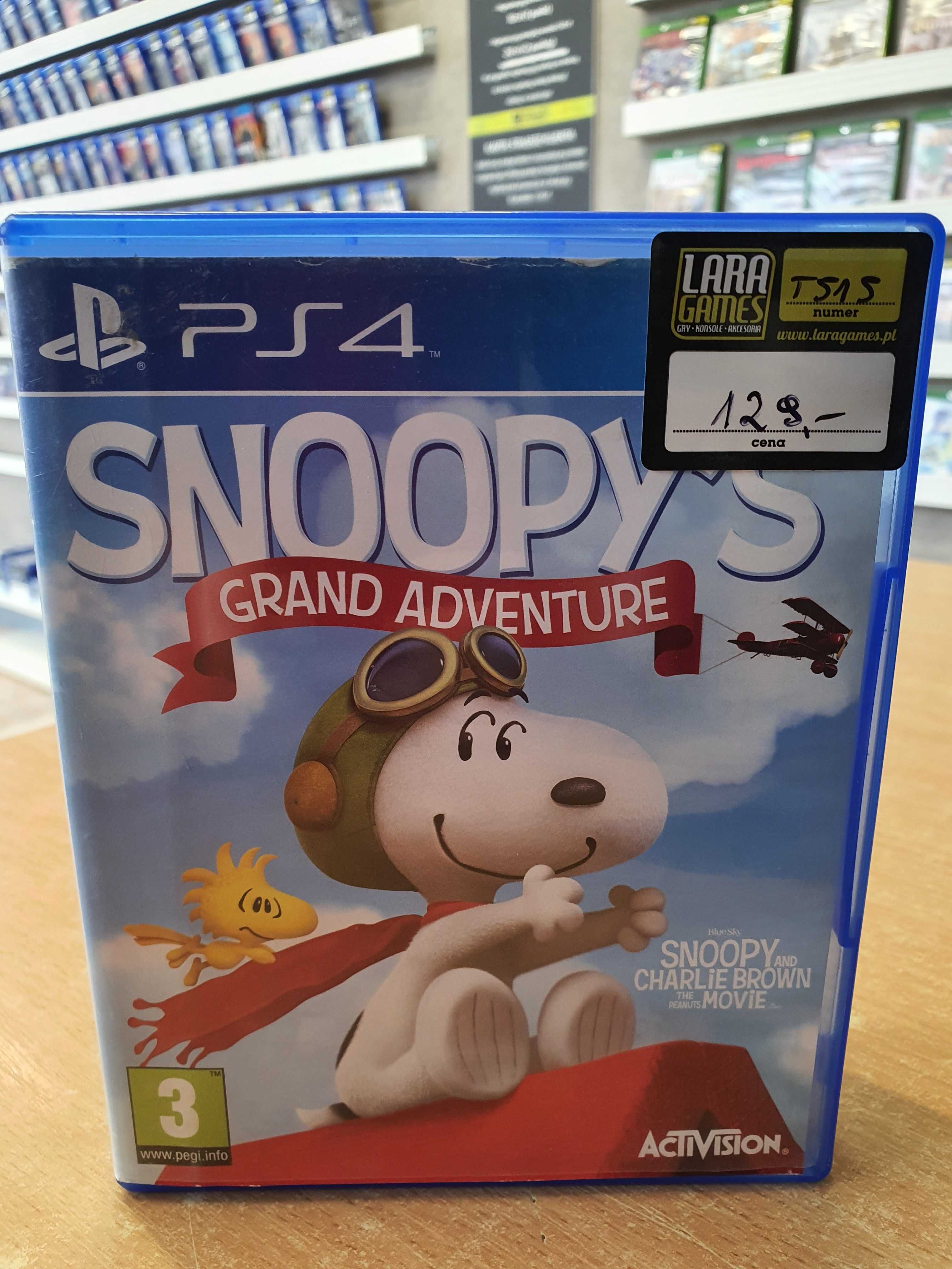 The Peanuts Movie Snoopy's Grand Adventure PS4 Lara Games