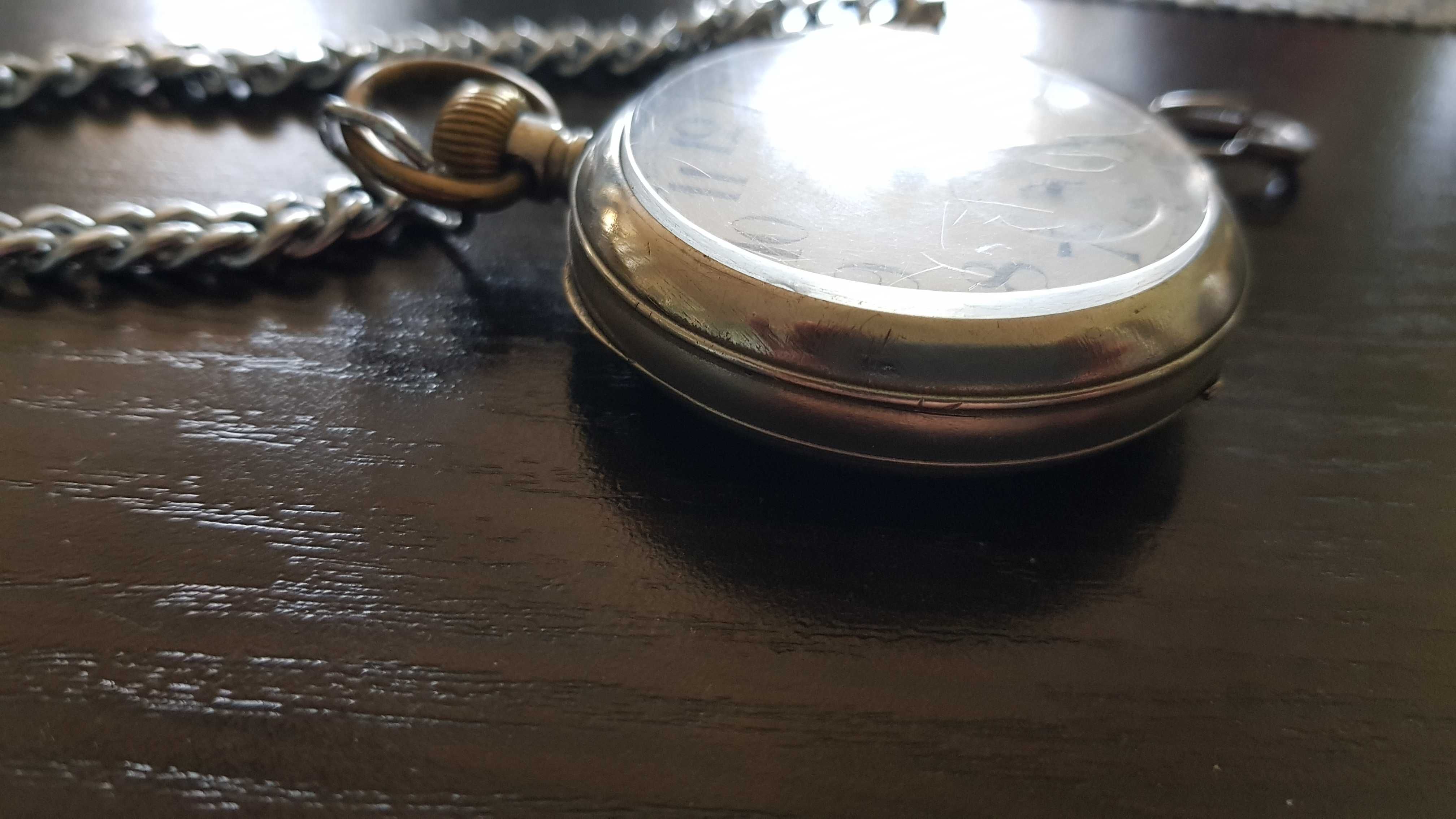 RARYTAS *Unikat* zegarek kieszonka Billodes August Warmt lata 90 XIX w