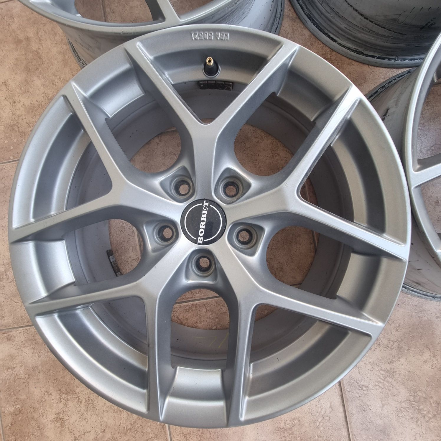 Диски Borbet R17 5x112 7.5j ET45 ЦО57.1 стан нових