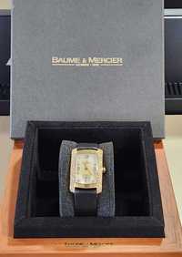 Baume & Mercier Hampton Milleis Ouro 18k e diamantes
