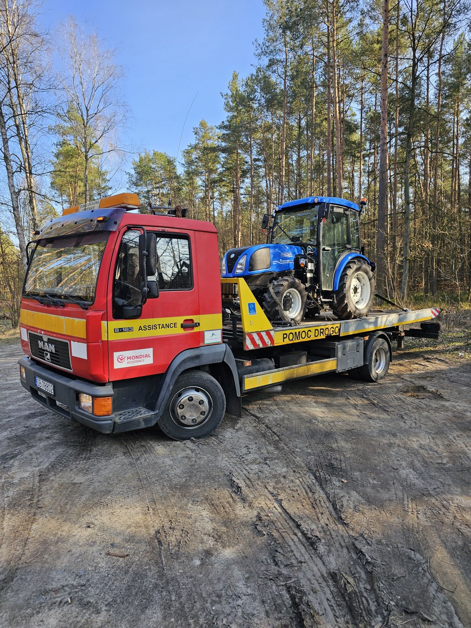 Pomoc Drogowa TIR/BUS/OSOBOWE 24H Laweta/Transport Niskopodwoziowy