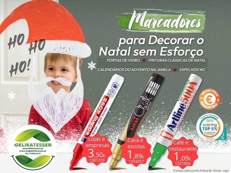 Marcadores para decorar o Natal com entrega gratuita