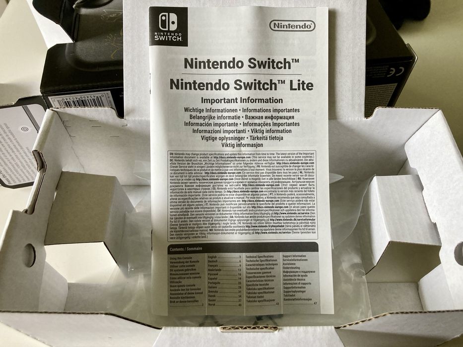 Nintendo Switch Lite - Edição Dialga & Palkia