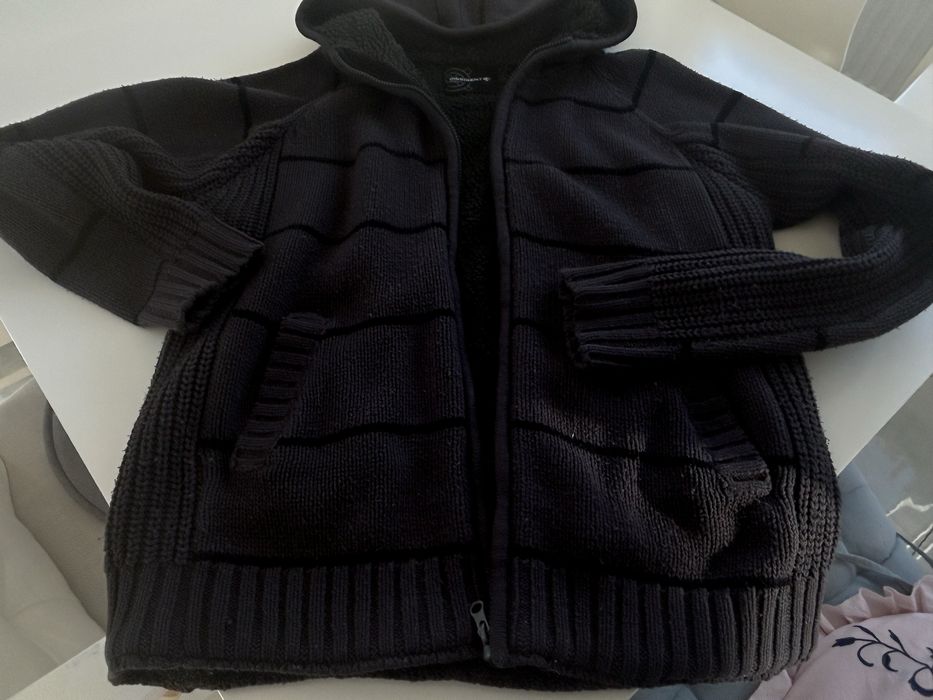 Bluza Ca z kapoca ocieplana rozpinana