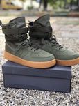 Мужские кроссовки Nike Special Field Air Force 1 зеленые