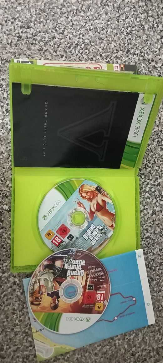 Halo 2/Grand theft auto 5 Xbox/360