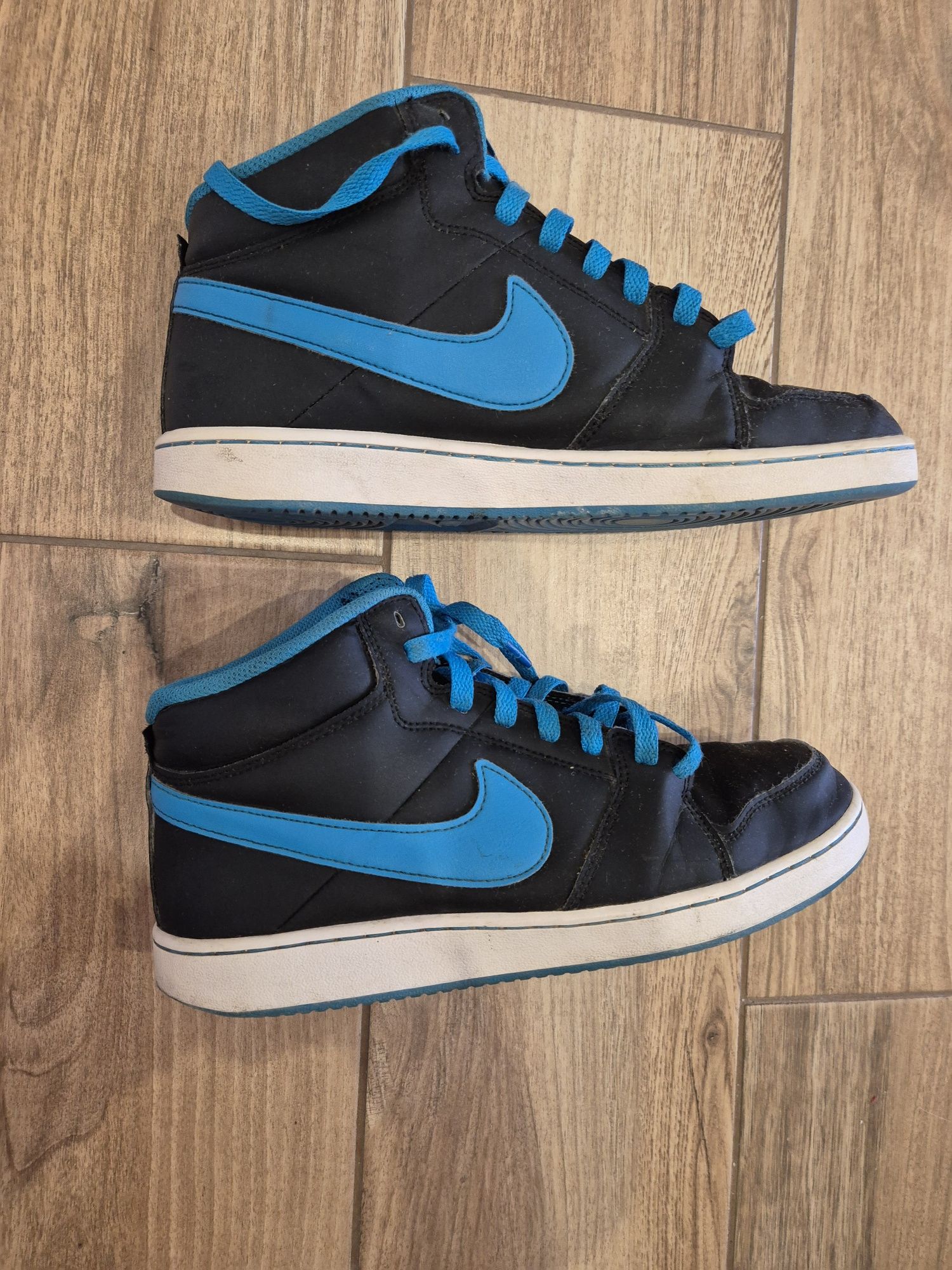 Adidasy  Jordany NIKE 41 za kostkę czarno niebieskie