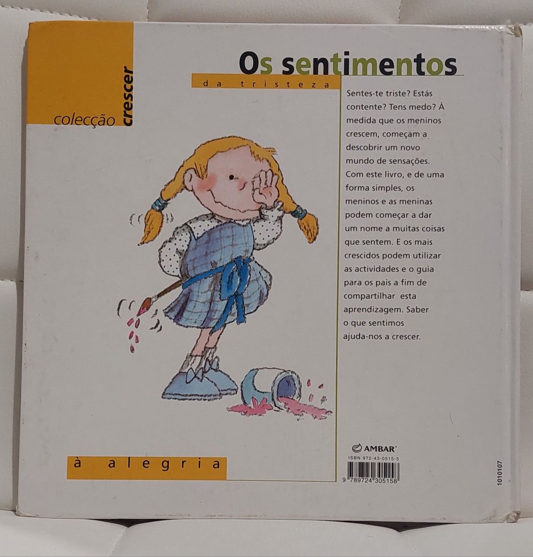 Livro Os Sentimentos da Tristeza à Alegria