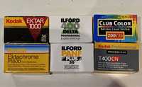 Фотопленка фотоплівка слайд Kodak, Fujifilm, Ilford 35 мм, 120
