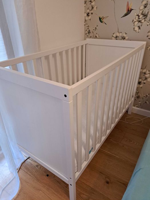 IKEA SUNDVIK Łóżko dziecięce 60x120cm biały