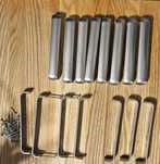 Uchwyty meblowe metalowe dl 166mm, sz 22mm, wys 26mm
