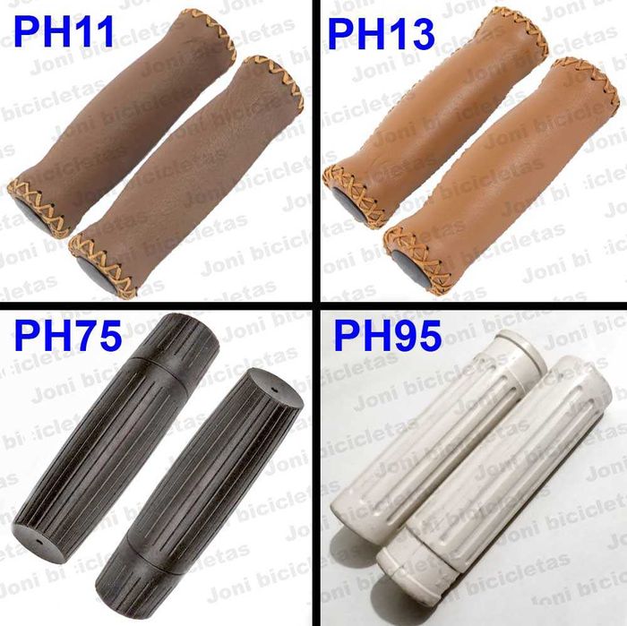 Punhos de guiador de bicicleta / mota