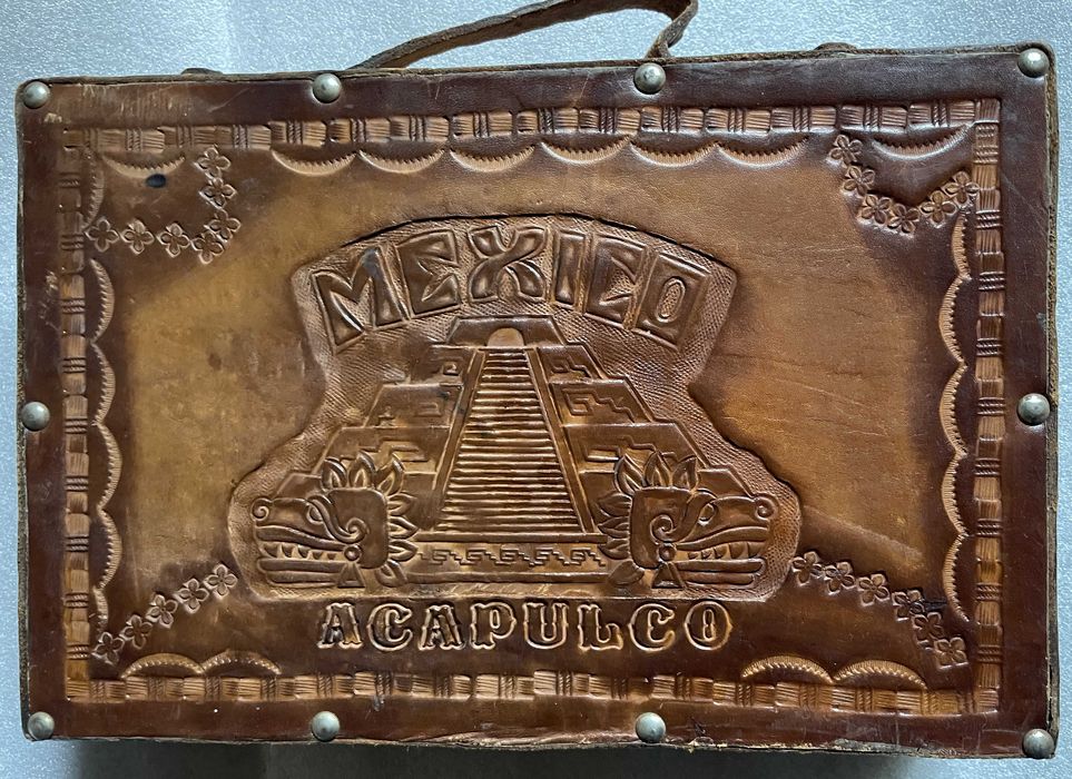 Нарди ВТК Мексика, нарды ИТК Мексика, 85 % шкіра, 15 % дерево