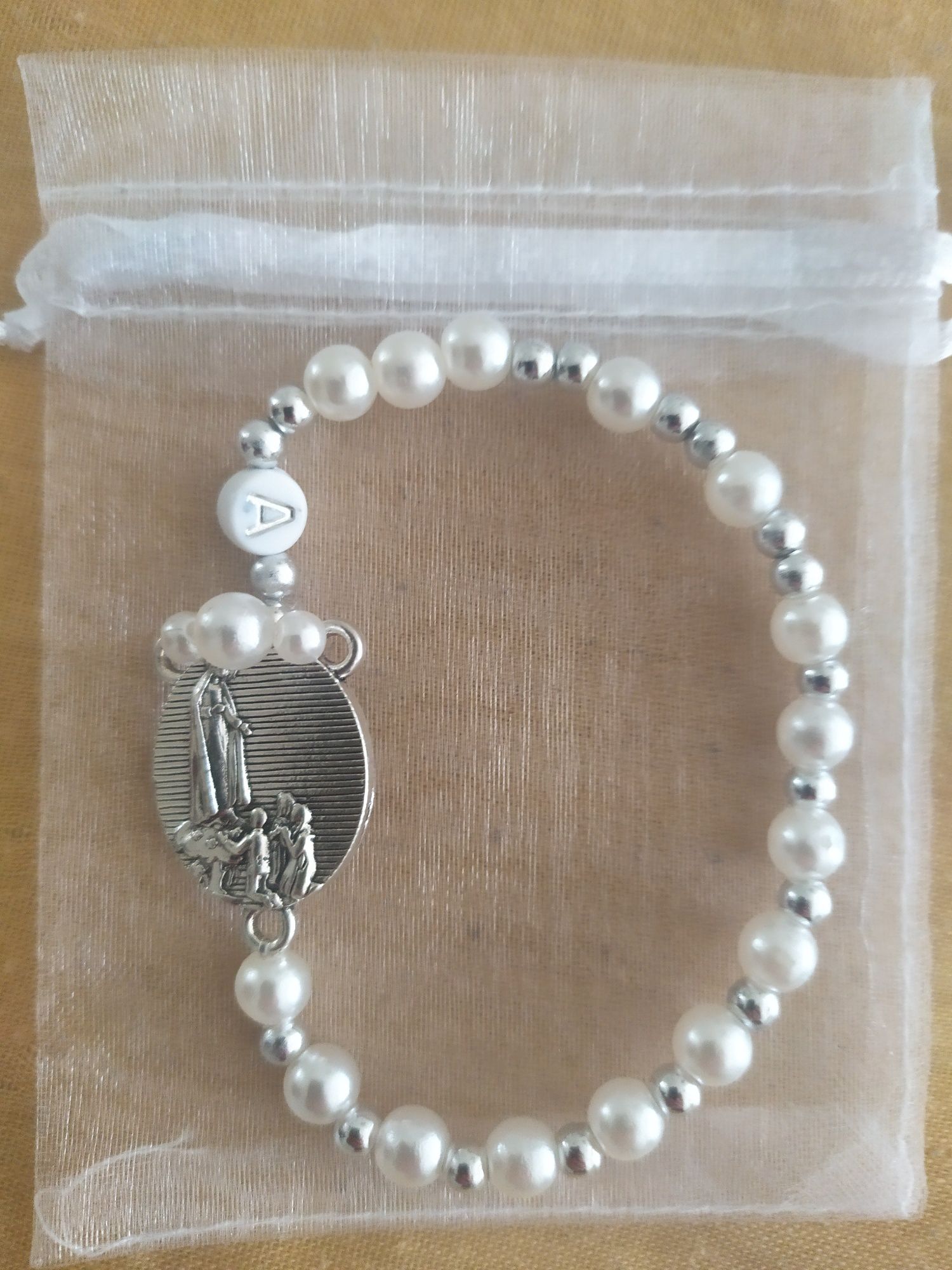 Pulseira de Oração e proteção á Nossa Senhora de Fátima