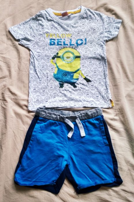 Pakiet Bluzki i spodenki krótkie, smyk 110