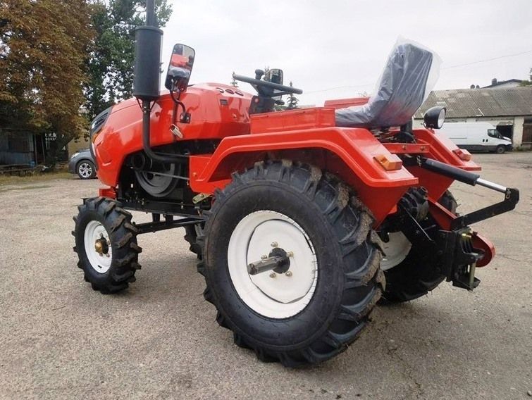 Мототрактор Зубр Т25 LUX +фреза та плуг 2к. Трактор, мінітрактор